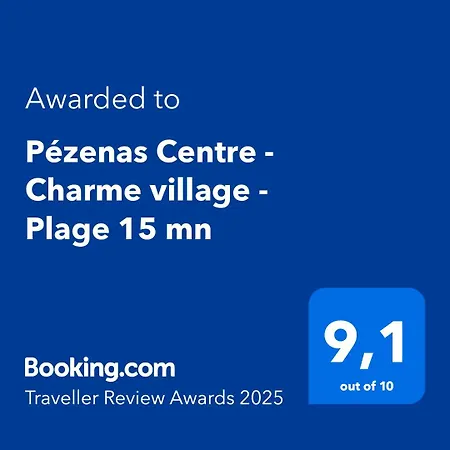 Centre Historique - Plages A 20 Mn - Climatisation Daire Pézenas
